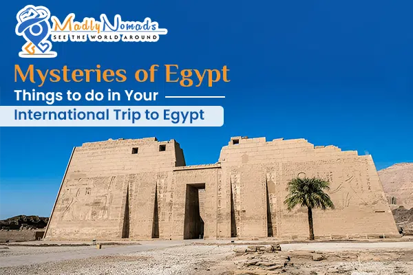 International tour package to Egypt